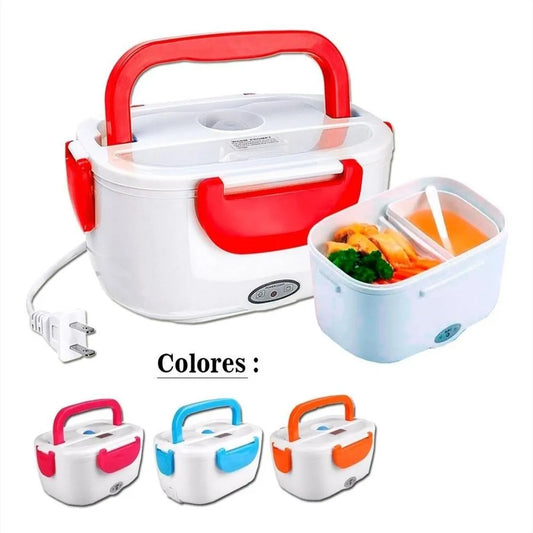 ✅ POWER LUNCH BOX ✅  LONCHERA ELECTRICA DE FACIL USO 🍔NO MAS COMER FRIO 🦠 OLVIDATE DEL MICROONDAS