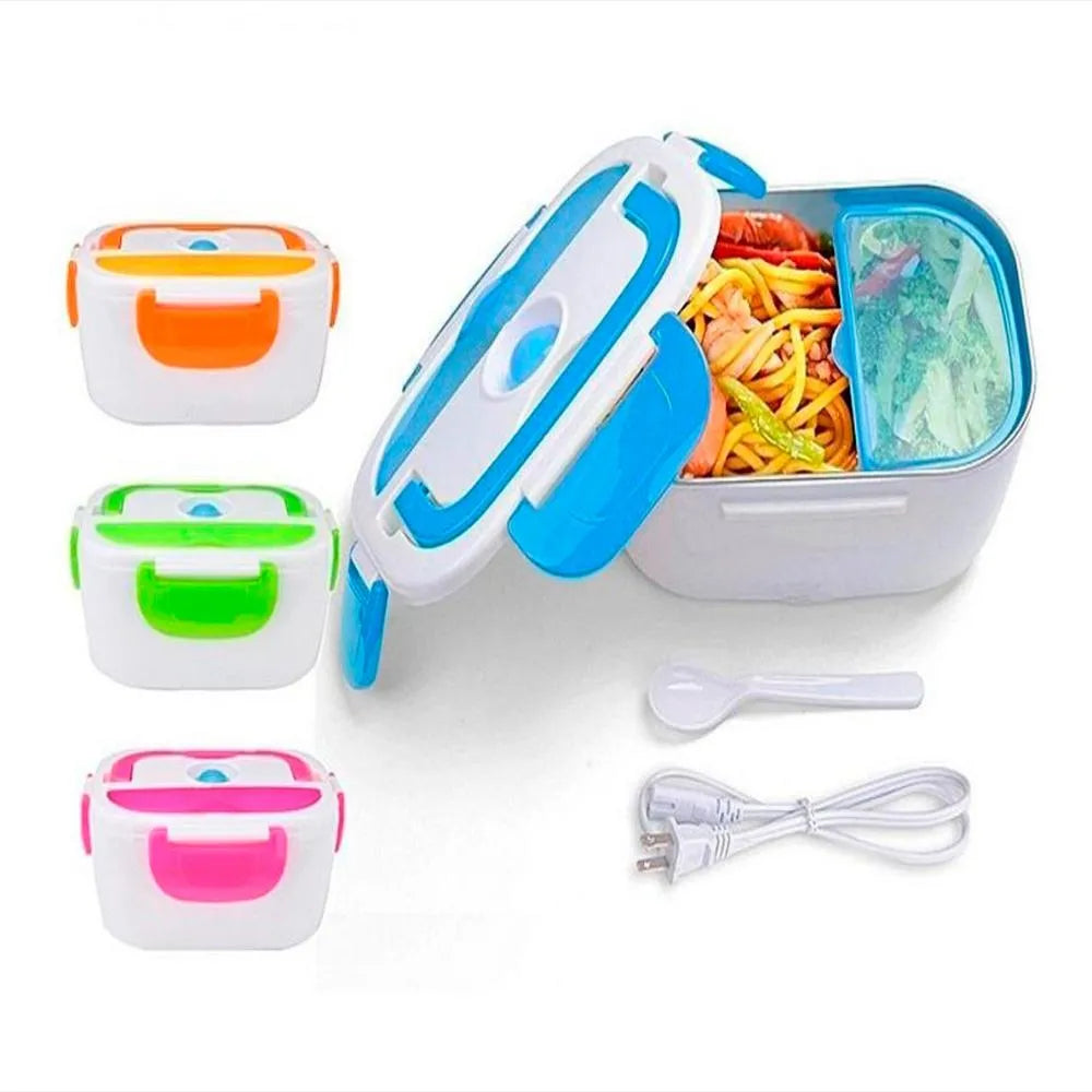 ✅ POWER LUNCH BOX ✅  LONCHERA ELECTRICA DE FACIL USO 🍔NO MAS COMER FRIO 🦠 OLVIDATE DEL MICROONDAS