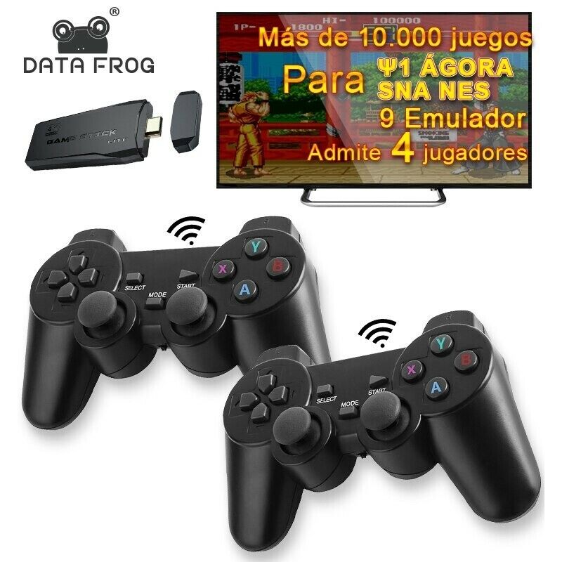 ✅Consola Videojuego Retro Con 2 Mandos✅ playstation-xbox-nintendo ✅ paga en casa-envío gratis✅ 🔥🔥🔥SUPER OFERTA HOY -40% 🔥🔥🔥 ADICIONA GPS CON EL 20% DE DESCUENTO